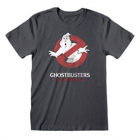 GHOSTBUSTERS - Logo Texte Japonais - T-Shirt Unisex (XL)
