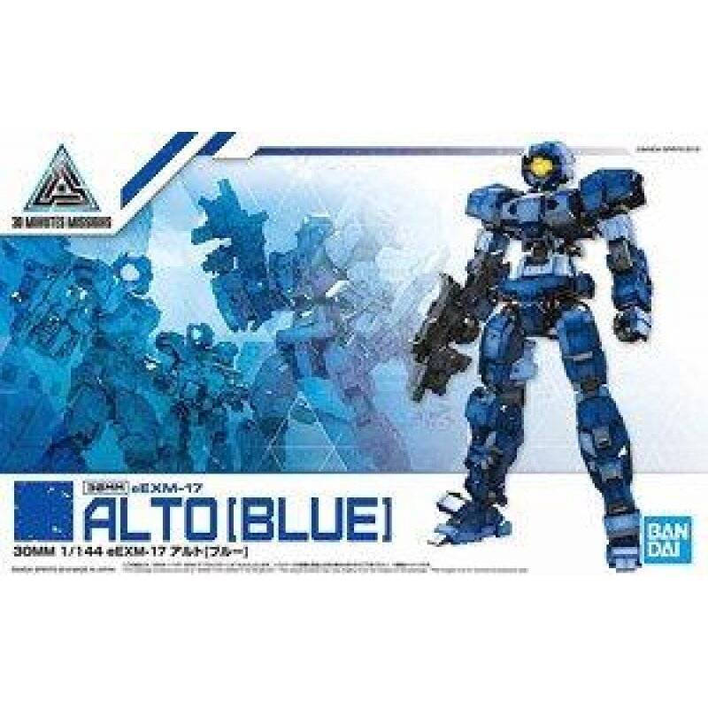 GUNDAM - 30MM eEXM-17 Alto Blue - Model Kit