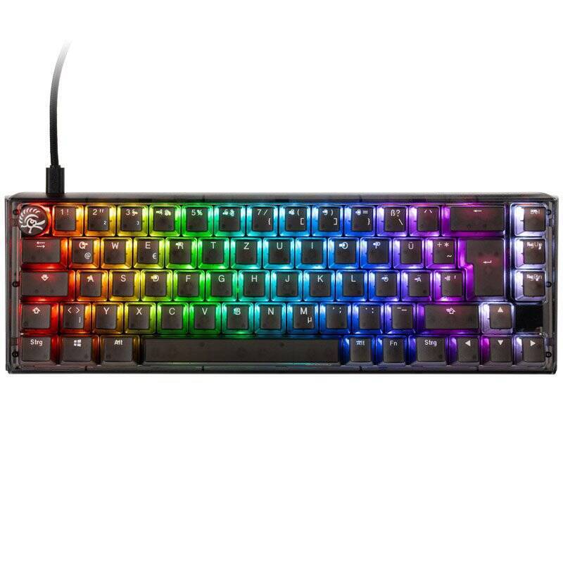 Ducky One 3 Aura Black SF Gaming Tastatur, RGB LED - MX-Brown