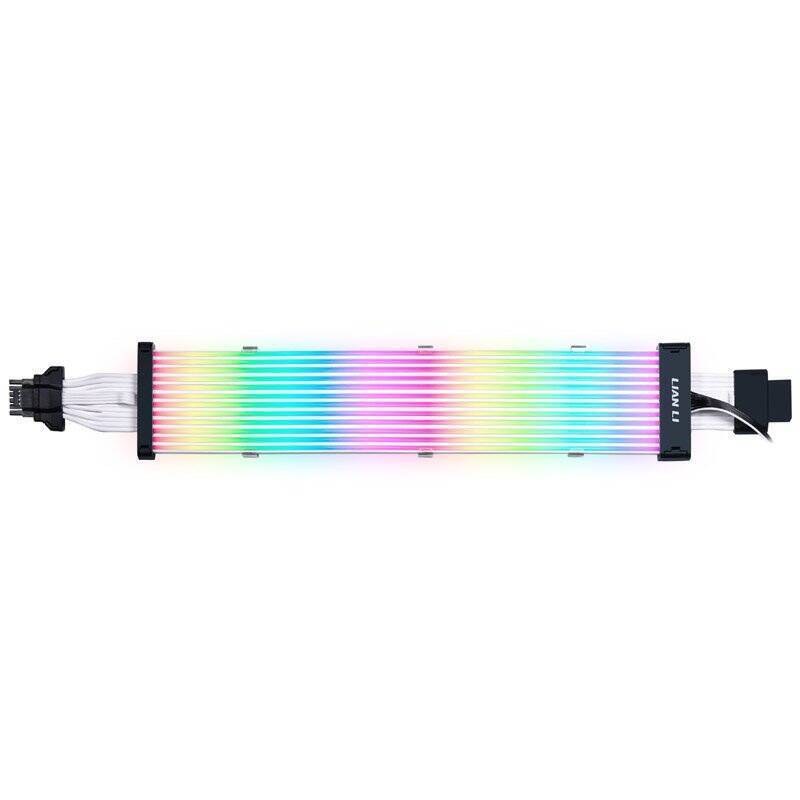 Lian Li Strimer Plus V2 12VHPWR 16- zu 16-Pin Verlängerung - 320mm, 12 LED-Bahnen
