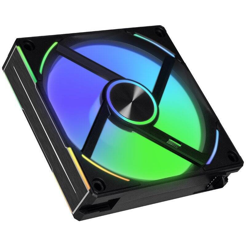 Lian Li UNI FAN AL120 V2 ARGB PWM Lüfter - 120mm, schwarz