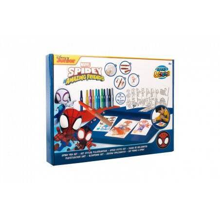 Spidey and His Amazing Friends - Deluxe Spray Pen Set (SP22368)