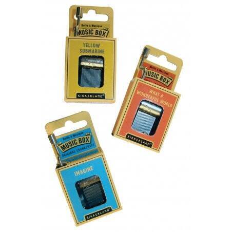 Kikkerland - What A Wonderful World Crank Music Box (1207)