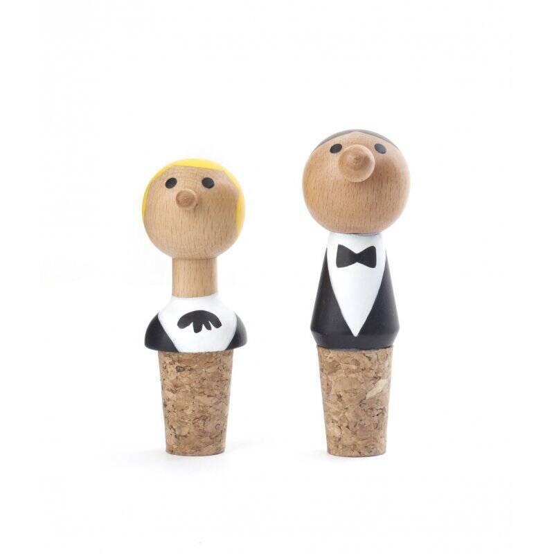 Kikkerland - Wine Stopper + Waiter (BA60)