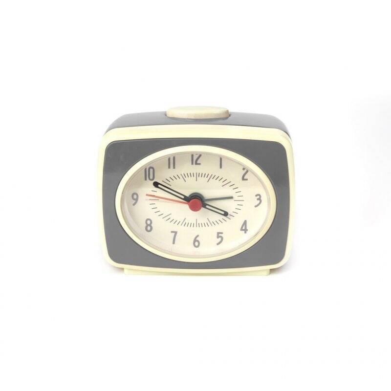 Kikkerland - Small Classic Alarm Clock Grey (AC14-GR-EU)