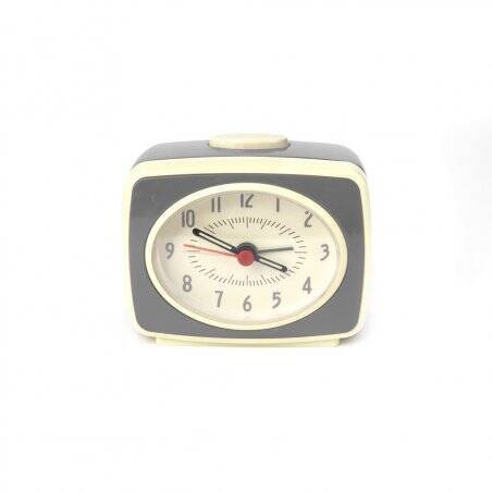 Kikkerland - Small Classic Alarm Clock Grey (AC14-GR-EU)