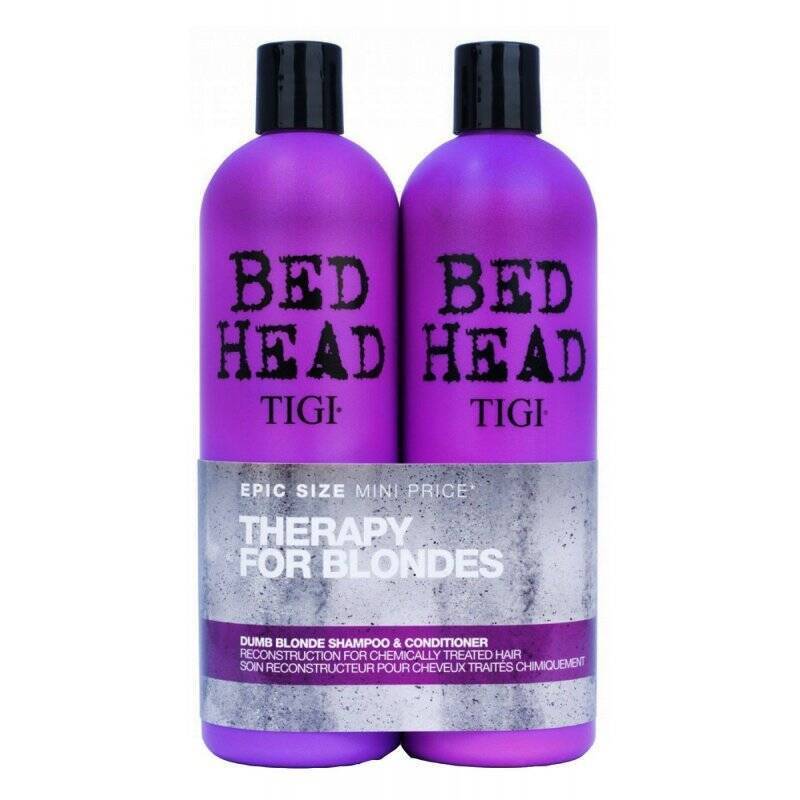 TIGI - Bed Head Dumb Blonde Shampoo + Conditioner 2 x 750 ml