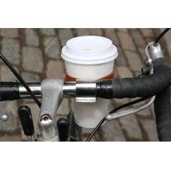 Kikkerland - Leather Bike Cup Holder (BB48)