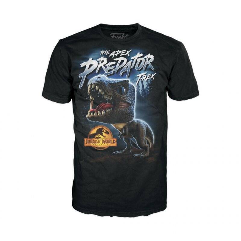 JURASSIC WORLD - Pocket POP - Trex + T-shirt (M)