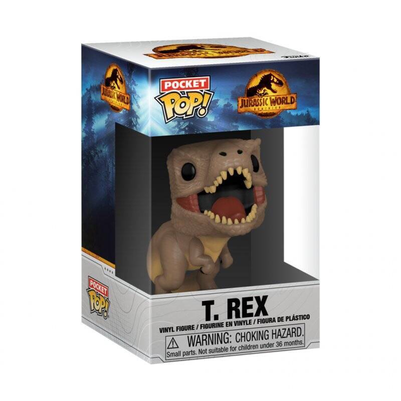 JURASSIC WORLD - Pocket POP - Trex + T-shirt (M)
