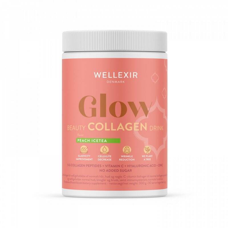 Wellexir - Glow Beauty Drink Peach Ice Tea 360 g / 60 days