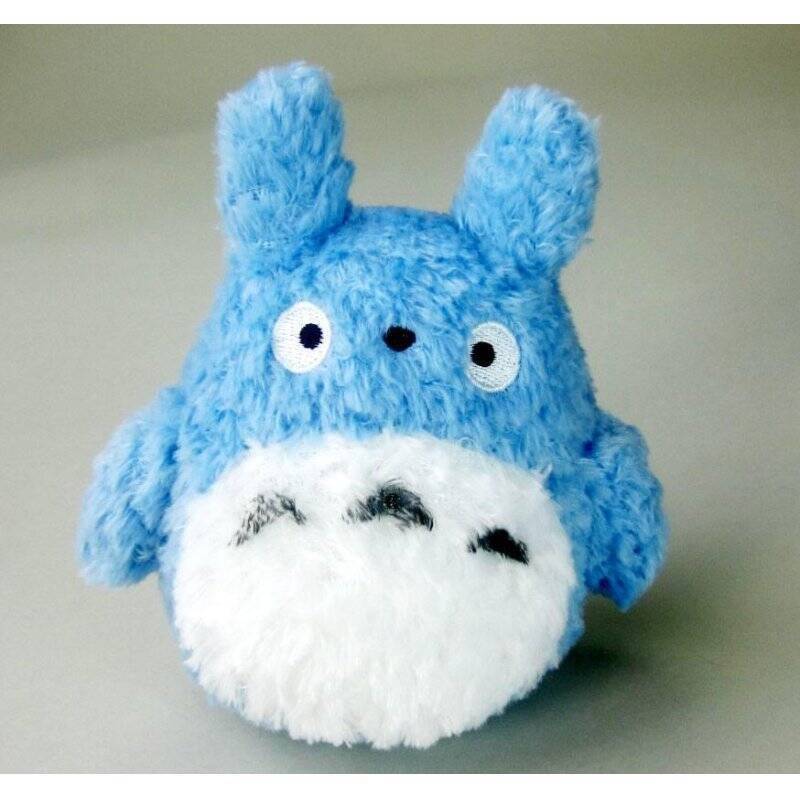 STUDIO GHIBLI - Peluche Fluffy Medium Totoro - 14cm