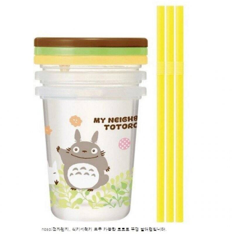 STUDIO GHIBLI - Totoro - Gobelet avec paille 320ml