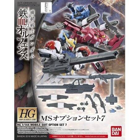 GUNDAM - HG 1/144 MS Option Set 7 - Model Kit