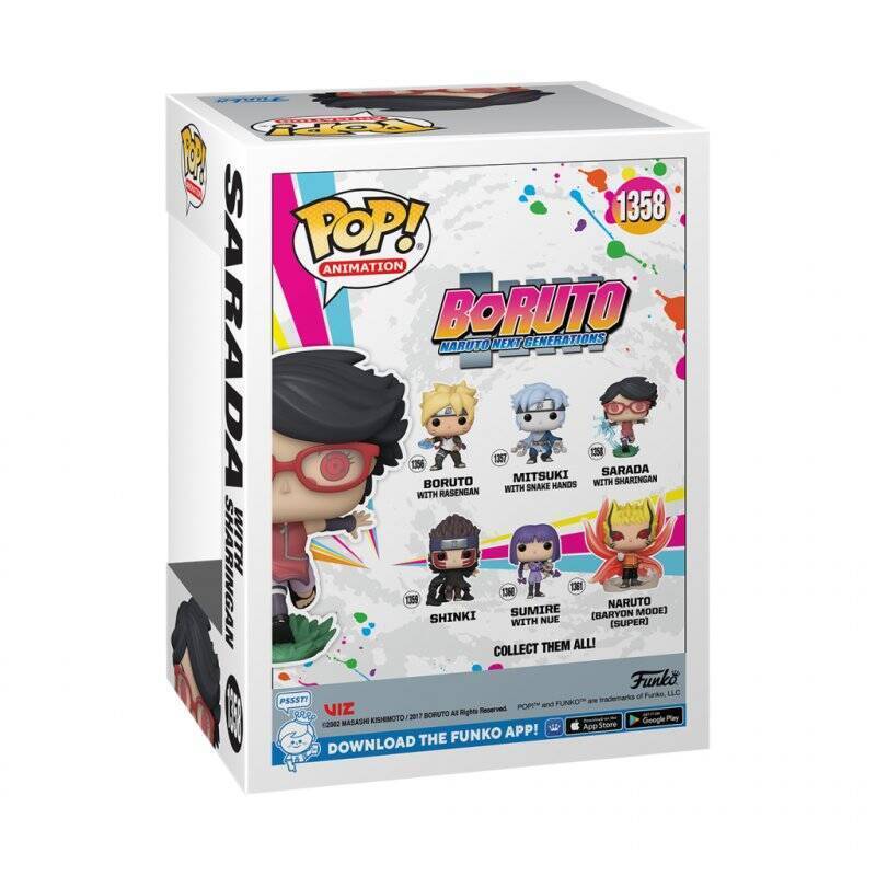 BORUTO - POP Animation N° 1358 - Sarada avec Sharingan