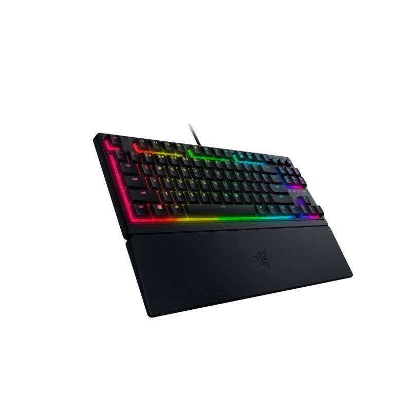 Razer Ornata V3 TKL - Low Profile Gaming Tastatur - QWERTZ Layout, 8 Zonen-RGB-Beleuchtung, ohne Nummernblock