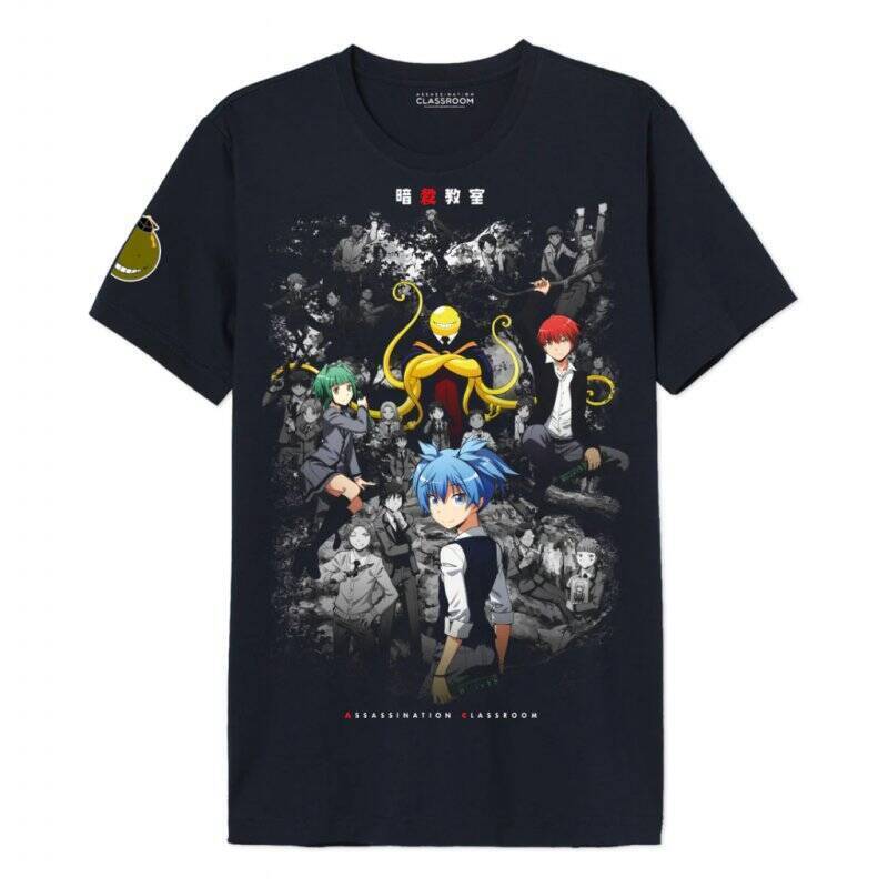 ASSASSINATION CLASSROOM - Saison 2 - T-Shirt Oversize Homme (L)