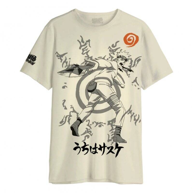 NARUTO SHIPPUDEN - Naruto - T-Shirt Oversize Homme (XXL)