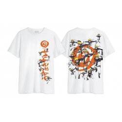 NARUTO SHIPPUDEN - Multiclonage - T-Shirt Oversize Homme (M)