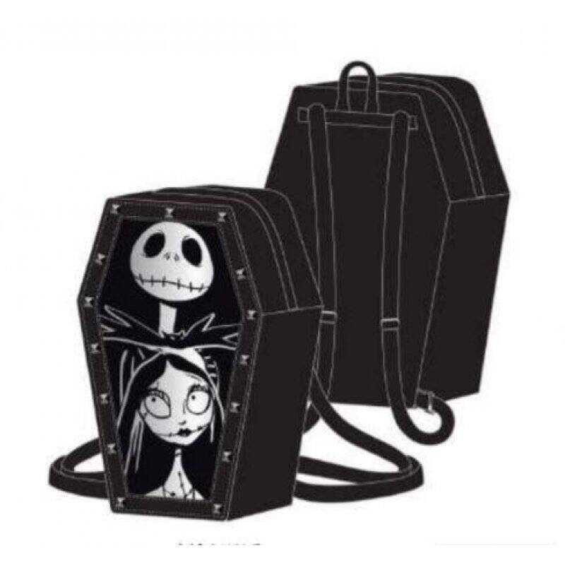 L'ETRANGE NOEL de Mr JACK - Sac à Dos Similicuir '19x31x10,5cm'