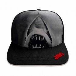 Les Dents de la Mer - Casquette Snapback Noire Impression par sublimation