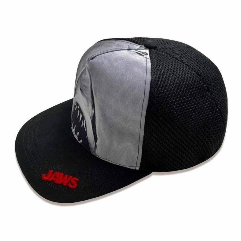 Les Dents de la Mer - Casquette Snapback Noire Impression par sublimation