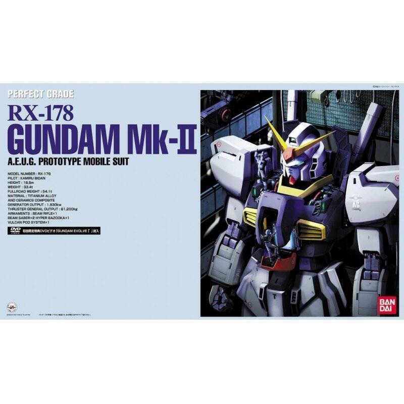 GUNDAM - Model Kit - Perfect Grade - RX-178 MK II AEUG Prototype 1/60