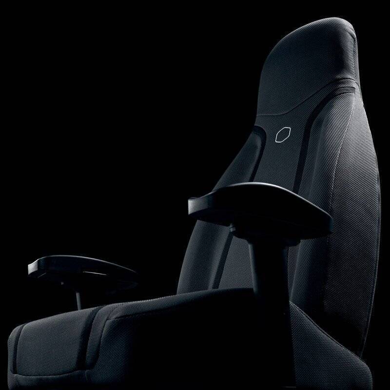 Cooler Master Synk X Haptic Feedback Gaming-Stuhl - schwarz