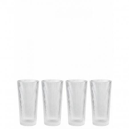 Stelton - Pilastro Long Drinking Glass 30 cL - 4 pcs (x-509)