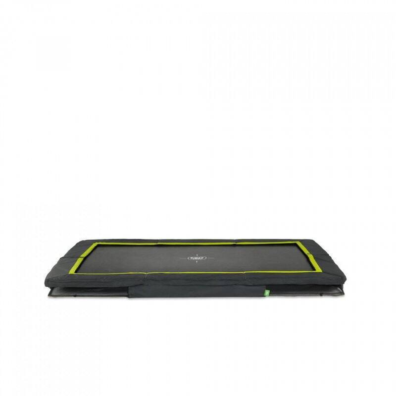 EXIT - Silhouette Ground Sports Trampoline 214x305cm - Black (12.90.70.00)