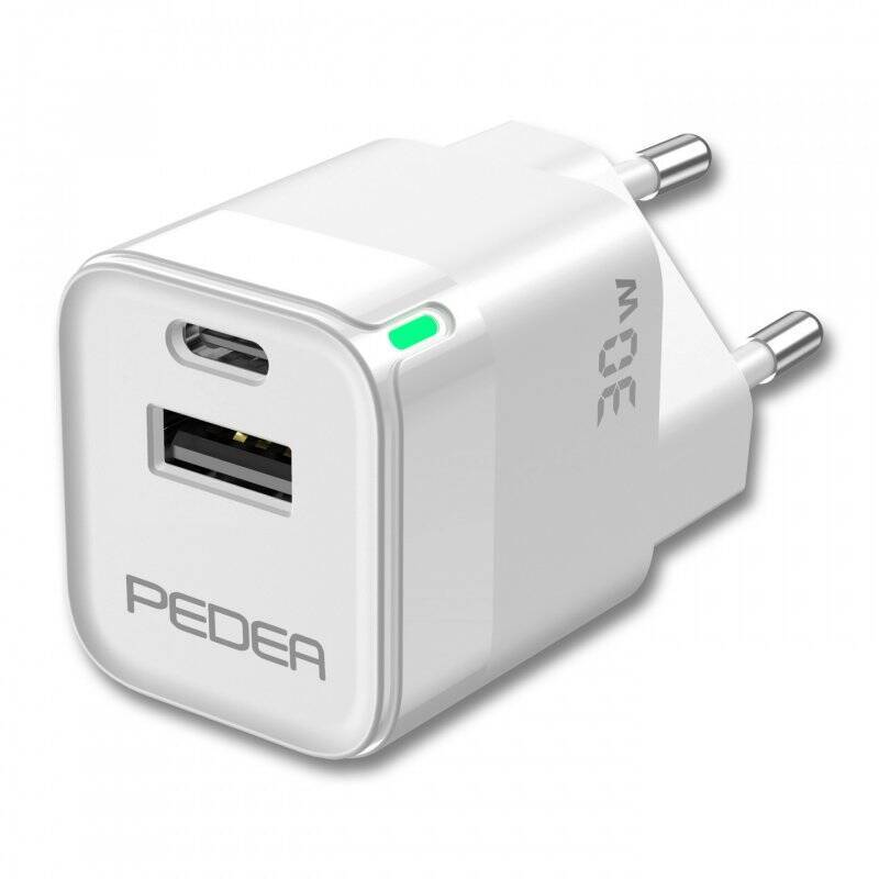 PEDEA All-in-One Set für das iPhone 14 Pro Max inkl. TPU Case, Schutzglas und 30 Watt Reiselader, transparent