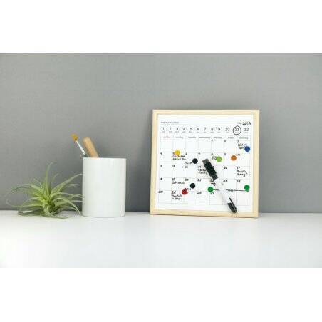 Mini White Board Calendar (MH76-S)