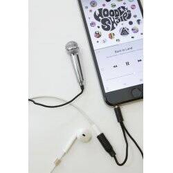 Mini Karaoke Microphone - Silver (US133-EU)