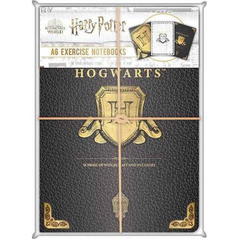 Harry Potter - Carnets d'exercice A6 Blason de Poudlard