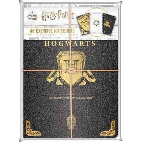 Harry Potter - Carnets d'exercice A6 Blason de Poudlard
