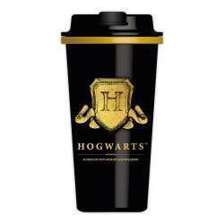 Harry Potter - Mug isotherme à couvercle amovible Poudlard 450ml
