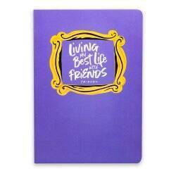 Friends - Carnet de notes A5 flexible J'aimerais mieux regarder...