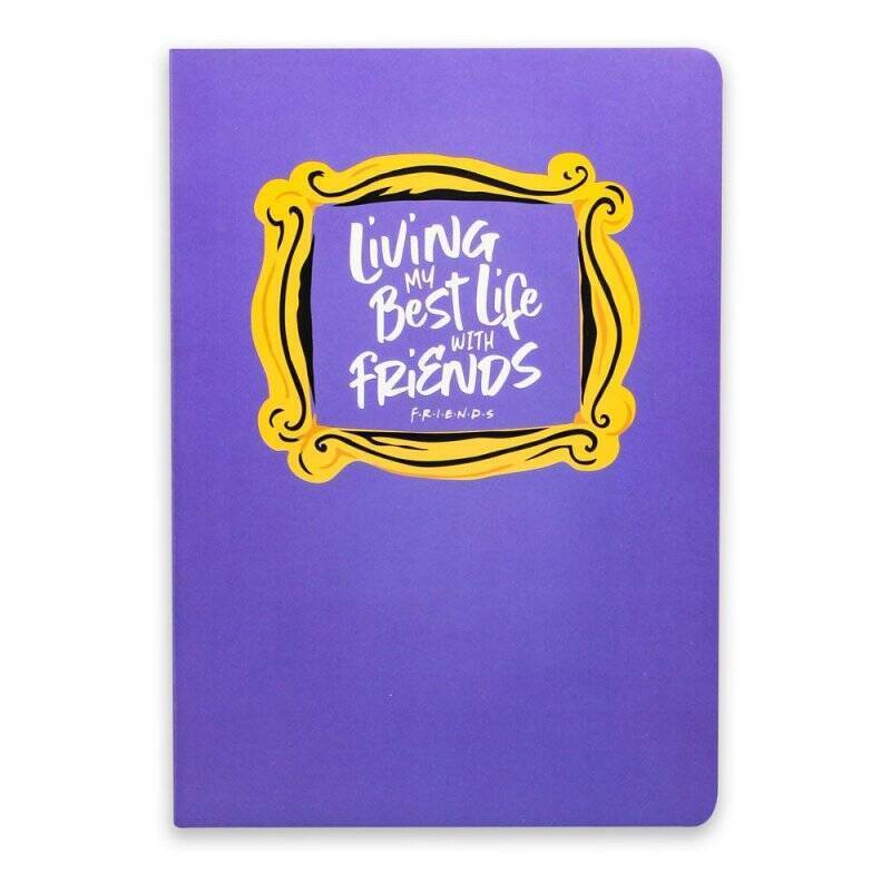 Friends - Carnet de notes A5 flexible J'aimerais mieux regarder...