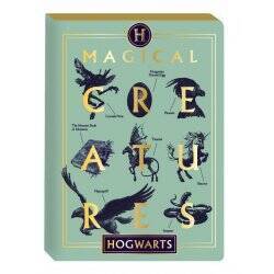 Harry Potter - Carnet de notes A5 flexible Créatures Magiques