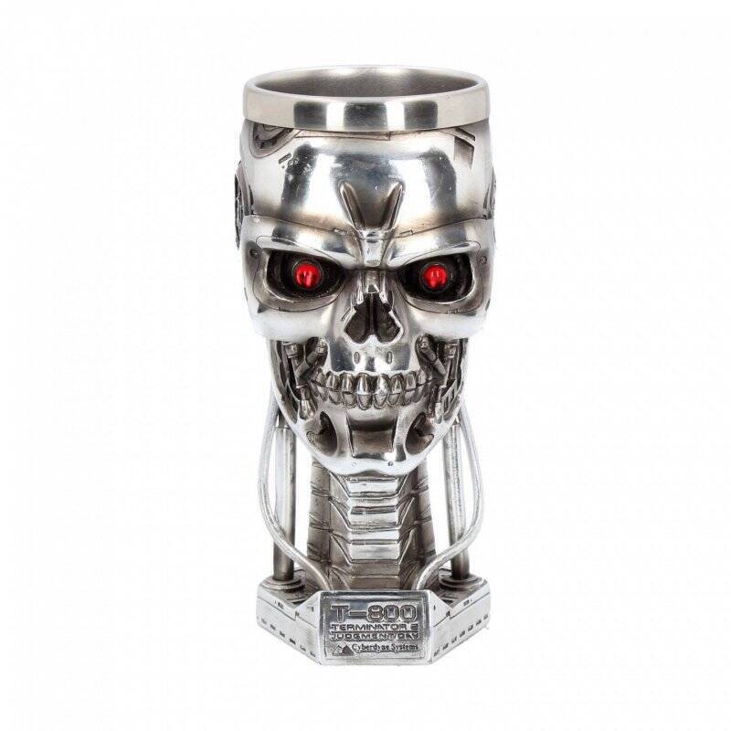 Terminator - T-800 Head Goblet 17cm
