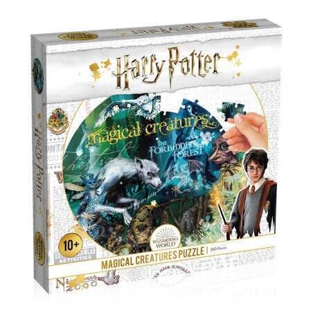 Puzzle Winning Moves compatible - Puzzle Harry Potter et Les Creatures Magiques (500 pièces)