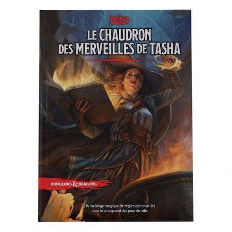 Jeu de Rôle : Dungeons & Dragons 5 - Livre Le Chaudron des Merveilles de Tasha