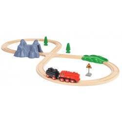 Brio - Steam locomotive set - (36017)