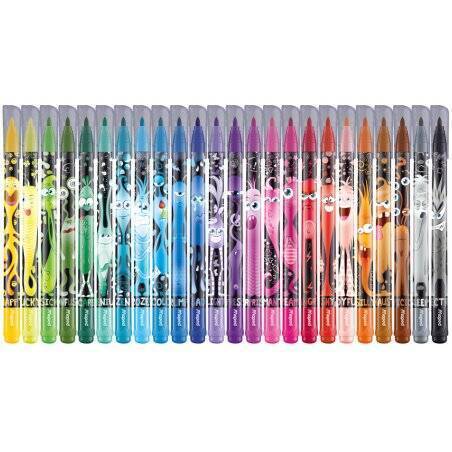 Maped - Color'Peps Felt Tip pens - Monster (24 pcs.) (845401)