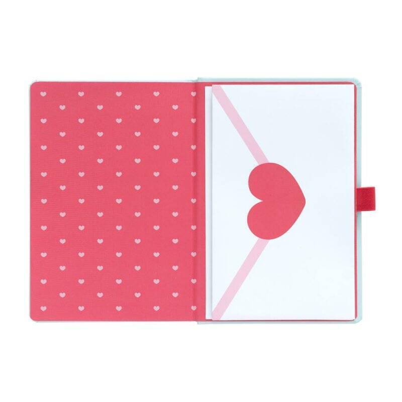 PUSHEEN - Notebook + Stylo à Bille Lumineux - Format A5