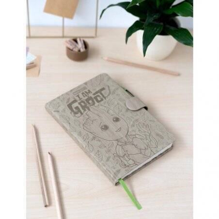 GROOT - Notebook + Stylo à Bille Lumineux - Format A5