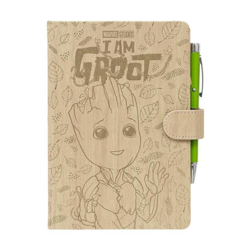 GROOT - Notebook + Stylo à Bille Lumineux - Format A5