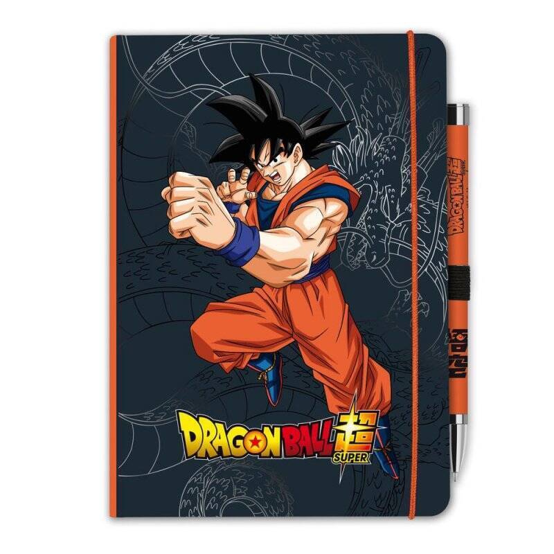 DRAGON BALL Z - Notebook + Stylo à Bille Lumineux - Format A5