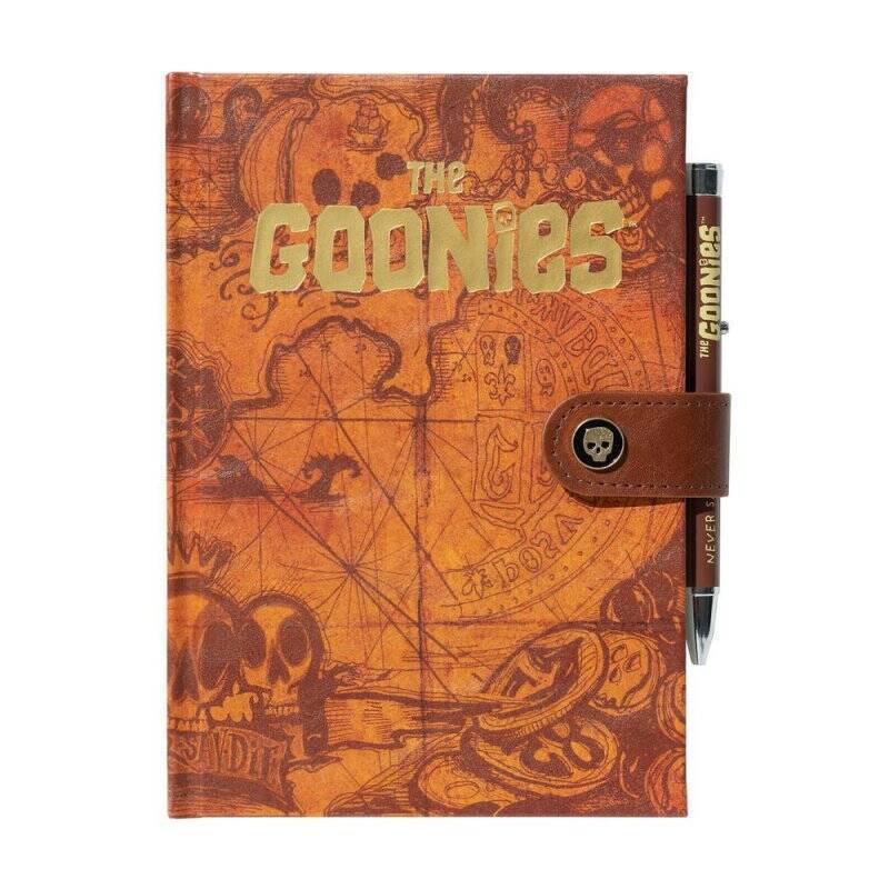 THE GOONIES - Logo - Notebook + Stylo à Bille Lumineux - Format A5
