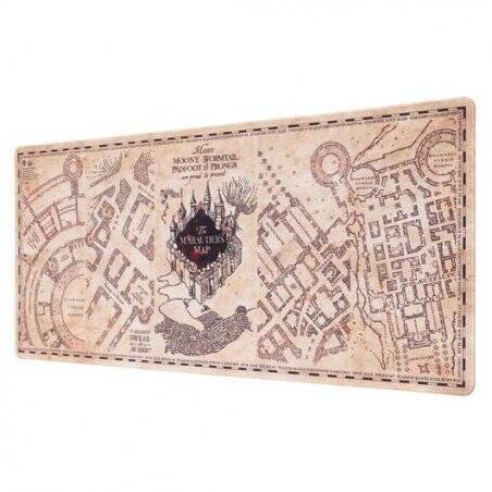 HARRY POTTER - Carte du Maraudeur - Tapis de Bureau XL - 80x35 cm